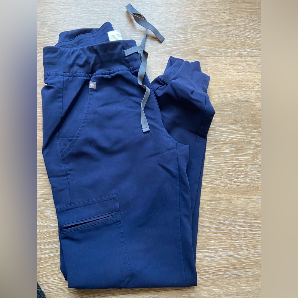 Navy XXS Figs Zamora Joggers Scrubs